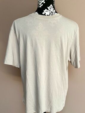 LEFT COAST TEE Luxury Crew Neck 100% Pima Cotton Side Slit T-Shirt
